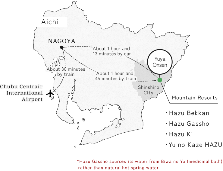 Mountain Resorts Map