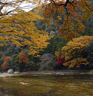 Photo:Horai Gorge and Itashiki River