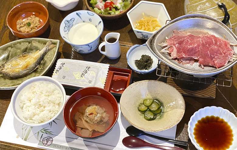 写真：朝ごはん