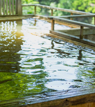 写真：露天風呂
