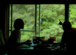 写真：客室からの景観