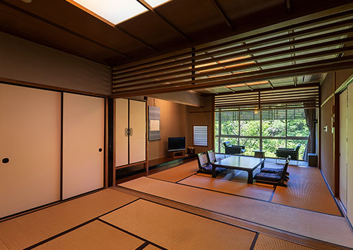 写真：2間続き客室