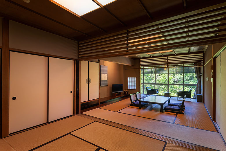 写真：2間続き客室