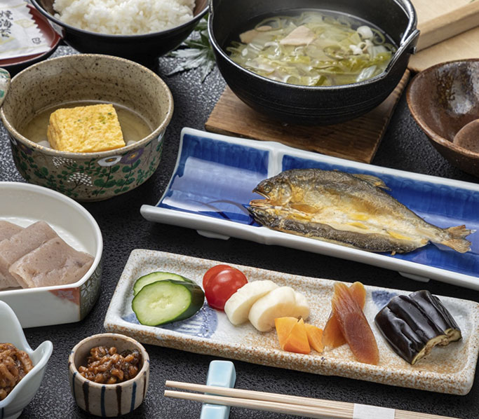 写真：朝ごはん