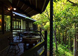 写真:客室からの景観