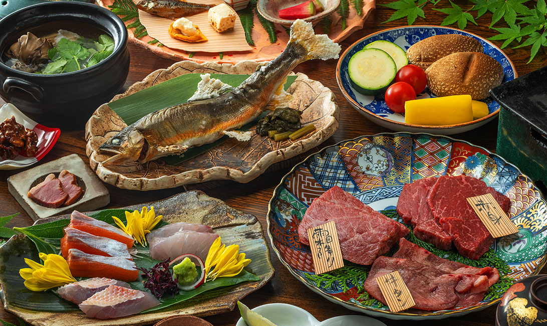 写真:和会席料理