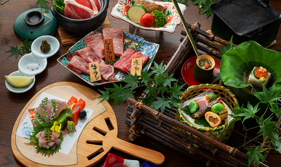 写真:和会席料理