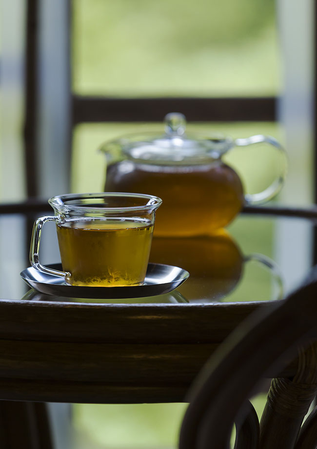 写真:お茶
