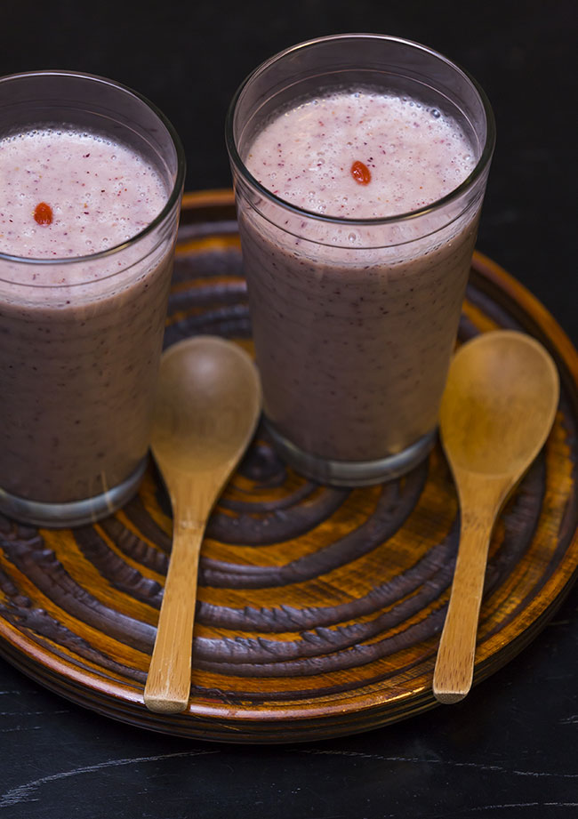 写真:薬膳スムージー