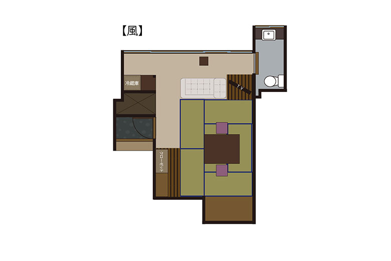 写真:和室 風 間取り図